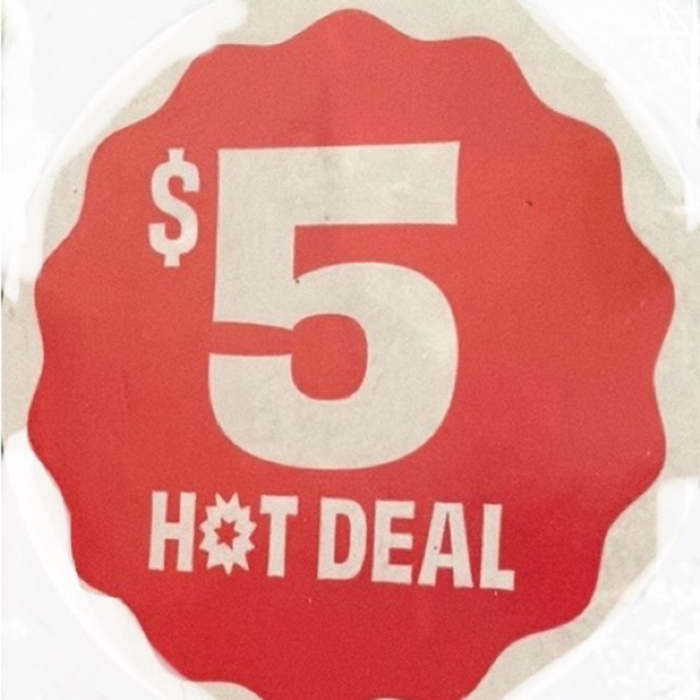 Red Hot Deal Sign